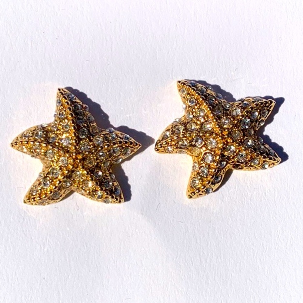 Jcrew starfish earrings